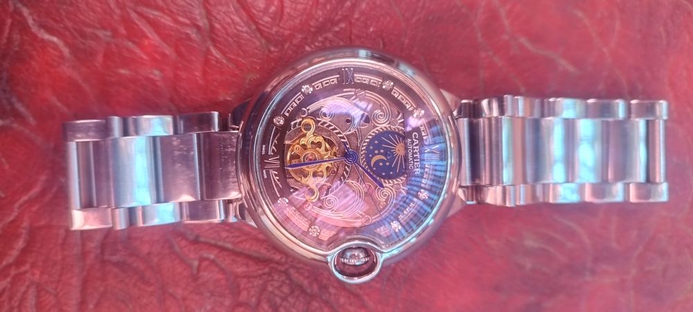 Schimb sa vind ceas automatic cartier