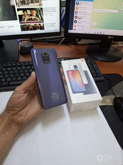 Redmi note 9pro 8/128gb ideal iwlawi zur aybi yuq tozza telefon
