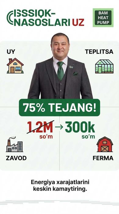 Fan Coil Тепловой Насос Наваий Issqilik Nasoslari Navoi Fankoyl
