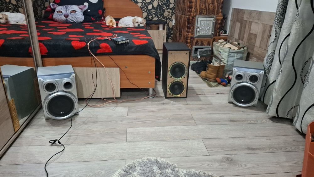 Vind mini amplificator cu BT si Aux Zk Tb21, 2+1 200w