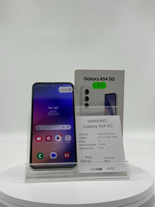 Samsung Galaxy A54 5G 128GB 8GB RAM Garantie 24 Luni CashBox