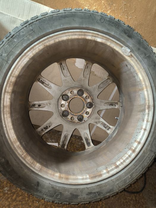 Лети Джанти за Мерцедес 17 5x112 с зимни гуми