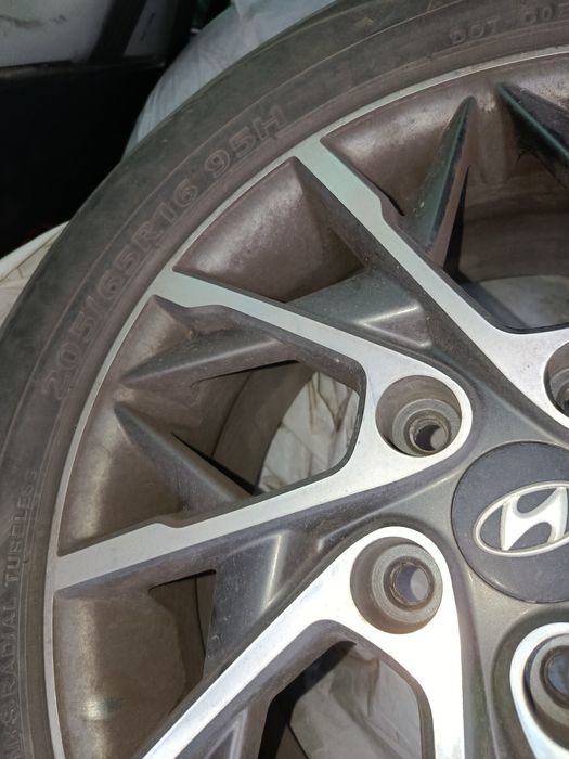 Диски с летними шинами на 16