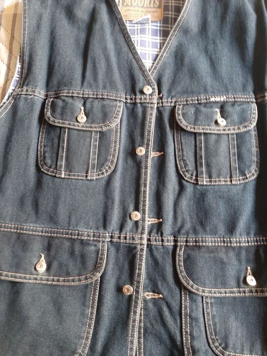 Мъжки дънков елек