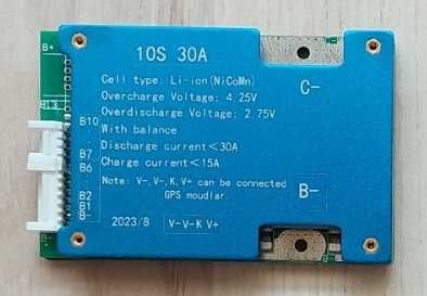 BMS 10S 30А за 36V литиево йонна батерия