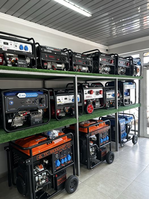 Бензиновые генераторы, электростанция, генеры