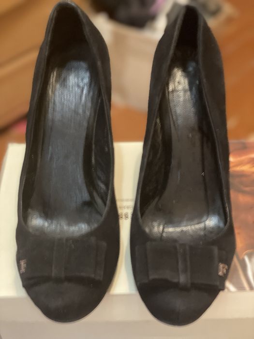 Туфли замша 39 размер