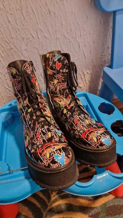 Ghete Piele naturala, mărimea 37