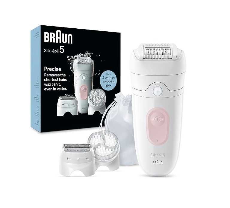 Електрически епилатор Braun Silk Epil 5 SE5-060, розов