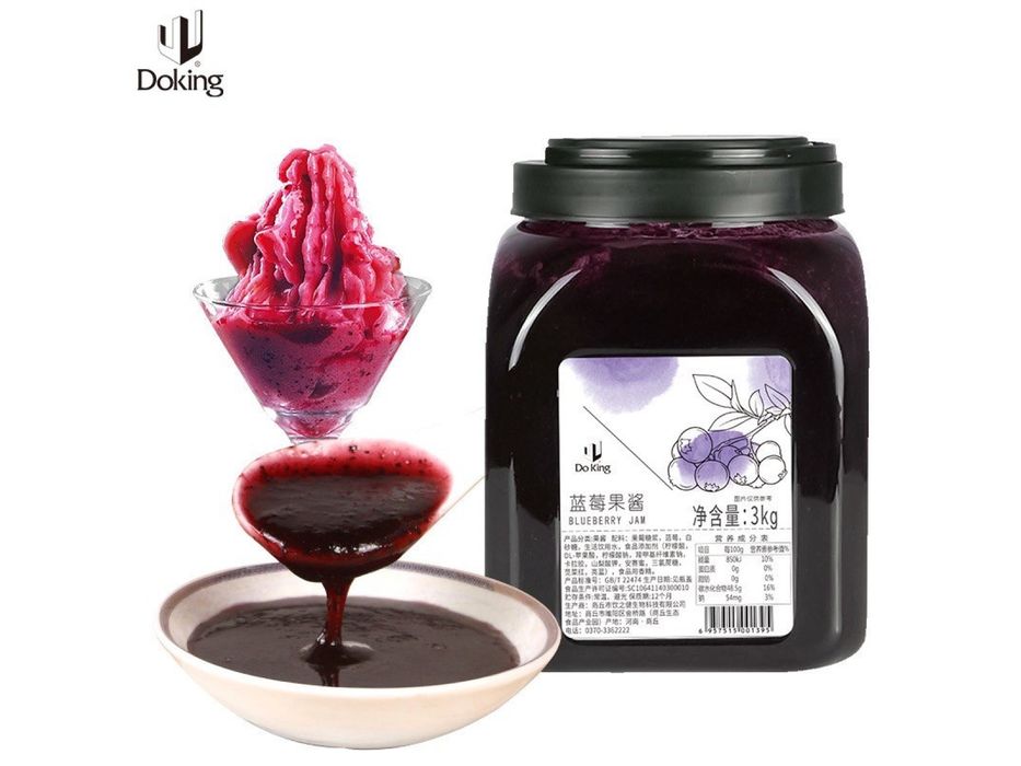 Джем Doking 3 кг густой «черника-голубика с ягодами »