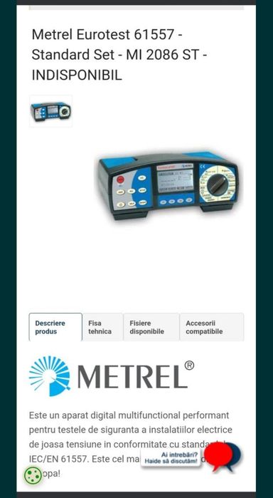 Metrel Eurotest MI 2086 ST