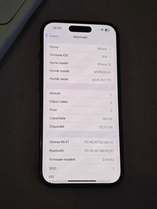 iPhone 15 128GB Black