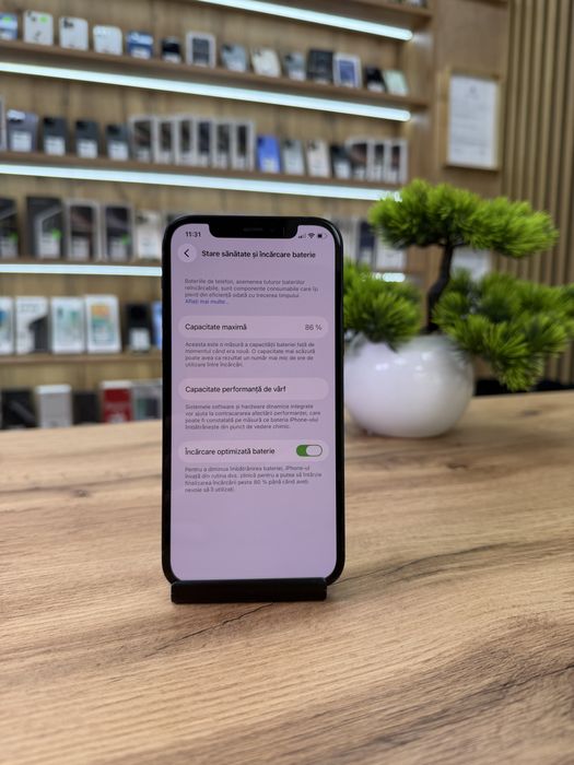 ‼️iPhone 12 Black 64Gb - Sanatate bat.86% - Garantie