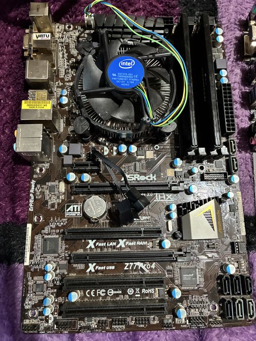 Placa de baza pc sursa 750w