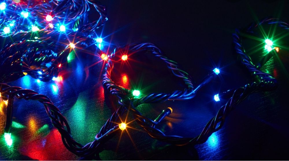 Гирлянда разноцветная 3 метра