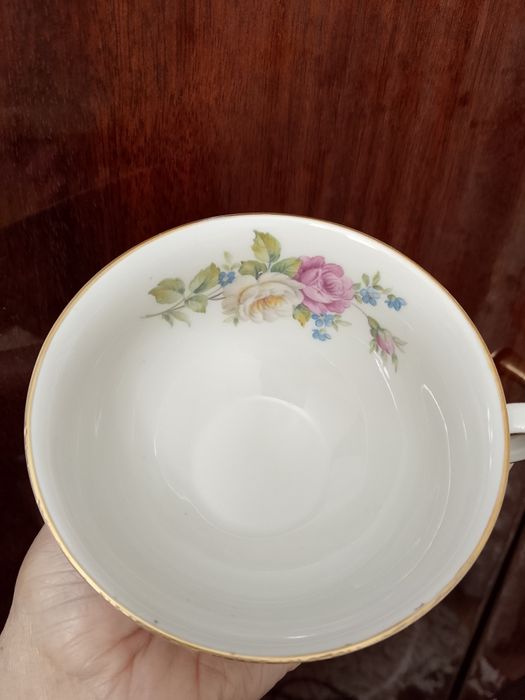 Сахарница "Слоник". Вазочка ЛФЗ. Чайная пара.