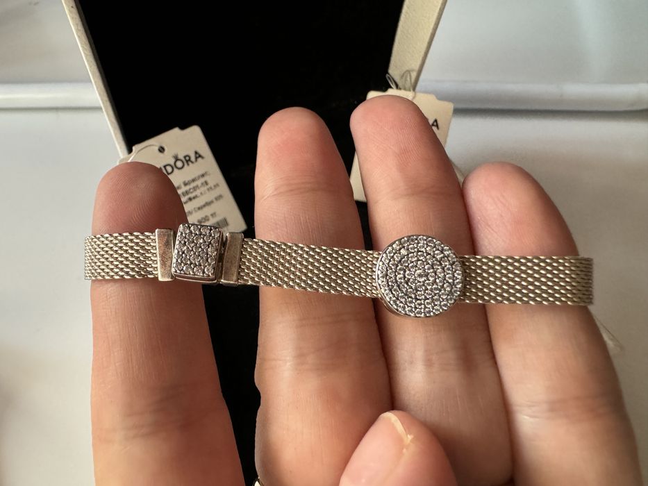 Pandora серебряный браслет