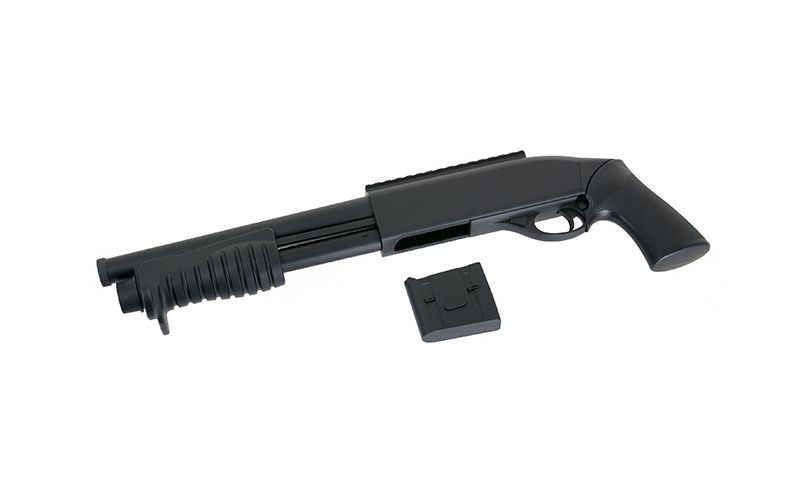 Pusca Shotgun Airsoft M401 EE Incarcare Manuala/Spring 1,4 Joule Noua