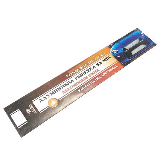 Мрежа 10301 Хром - 120 х 20см