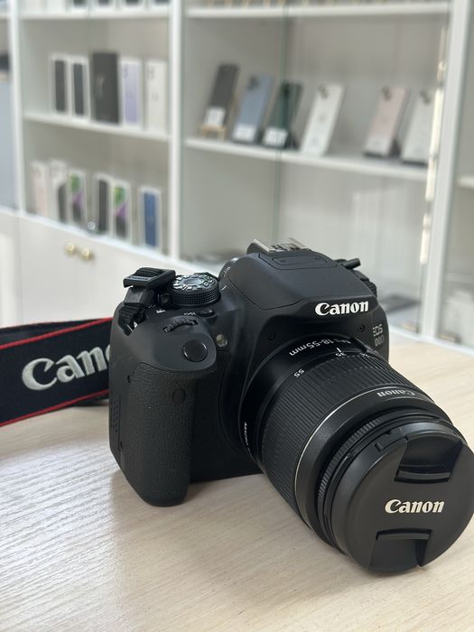 Canon EOS 700D + 18–55 мм — 70 000 ₸