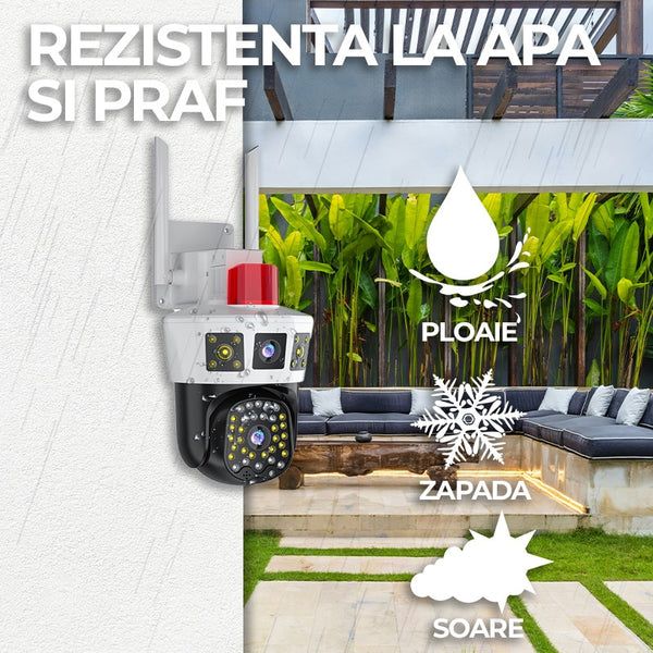 Тройна Wi-Fi камера за наблюдение с LunariSo аларма / SMK025 /