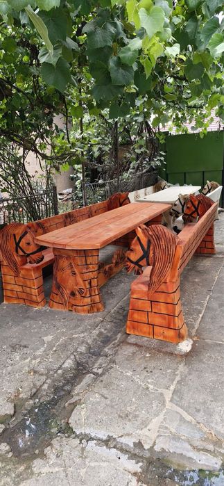 Seturi de mobilier sculptate, pentru terasa