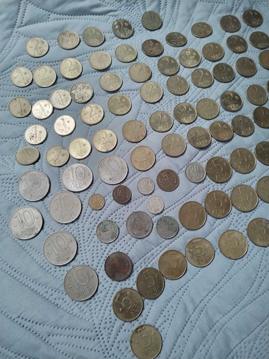 Лот от стари български монети