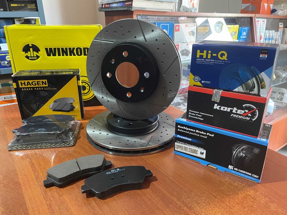 Тормозные колодки и диски на KIA