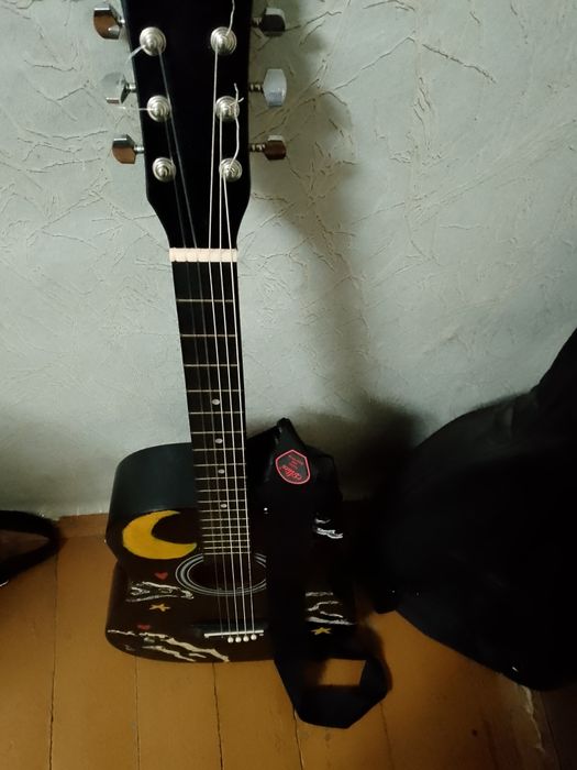 Гитара 6 струйная акустическая