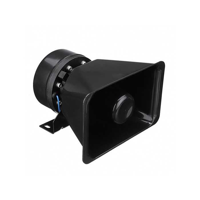 Сирена с микрофон 12V 100W 125db