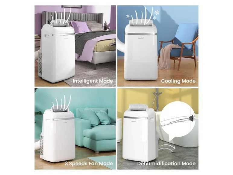 Мобилен климатик »Smart Cool 12000 Plus«, за помещения до 43 м²