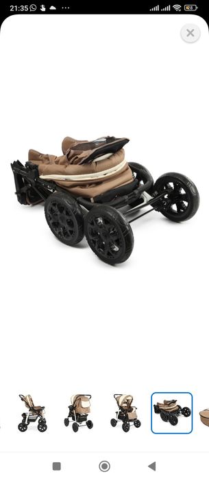 Коляска трансформер Babyton Melly Brown