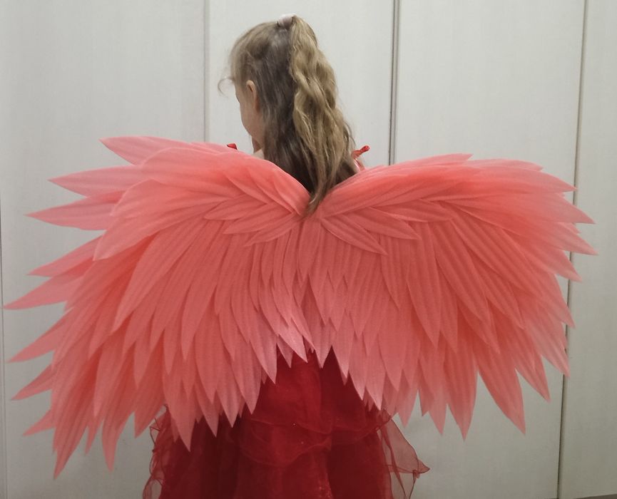 Крылья Ангела белые, черные, серые, жёлтые