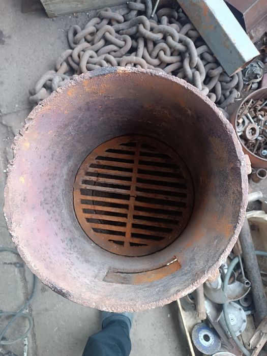 Печь буржика без крышки