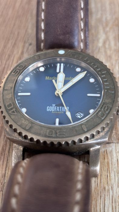 Автоматичен бронзов часовник Sea-Gull механизъм