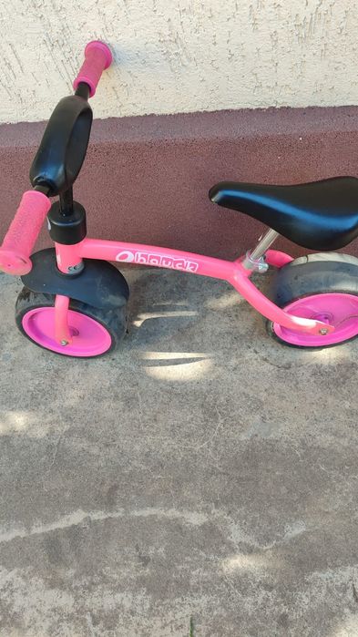 Bicicleta t copii fete roz fara pedale