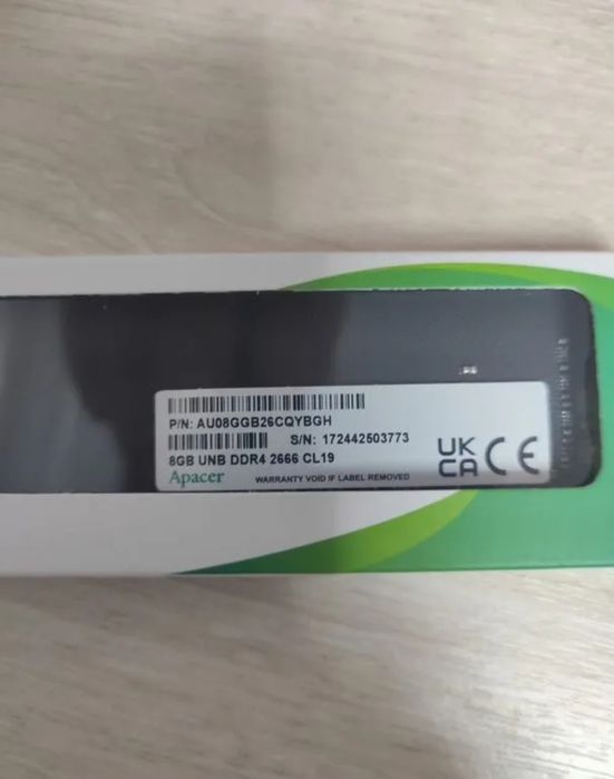 Оперативная память Apacer DDR4 SODIMM 8 гб 2666 Мгц