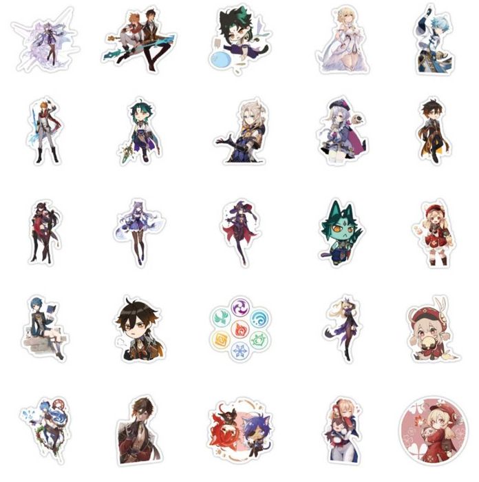 Стикеры Genshin Impact