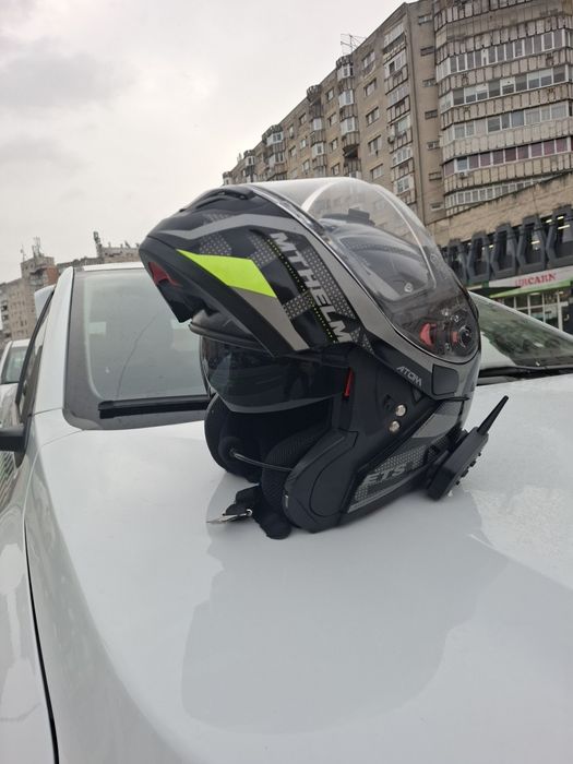 Casca LS2 Marimea L. Flip up,ochelari si pinlock! Intercom