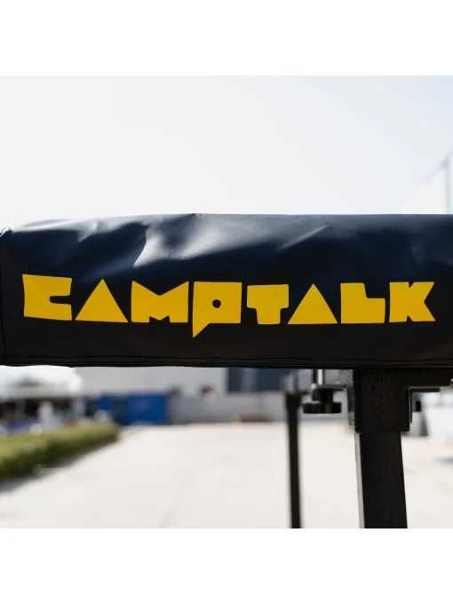 Marchiză auto CampTalk, 200 x 250 x 210 cm, 10 kg, rezistent la apă, compatibil cu bare transversale sau roof rack.