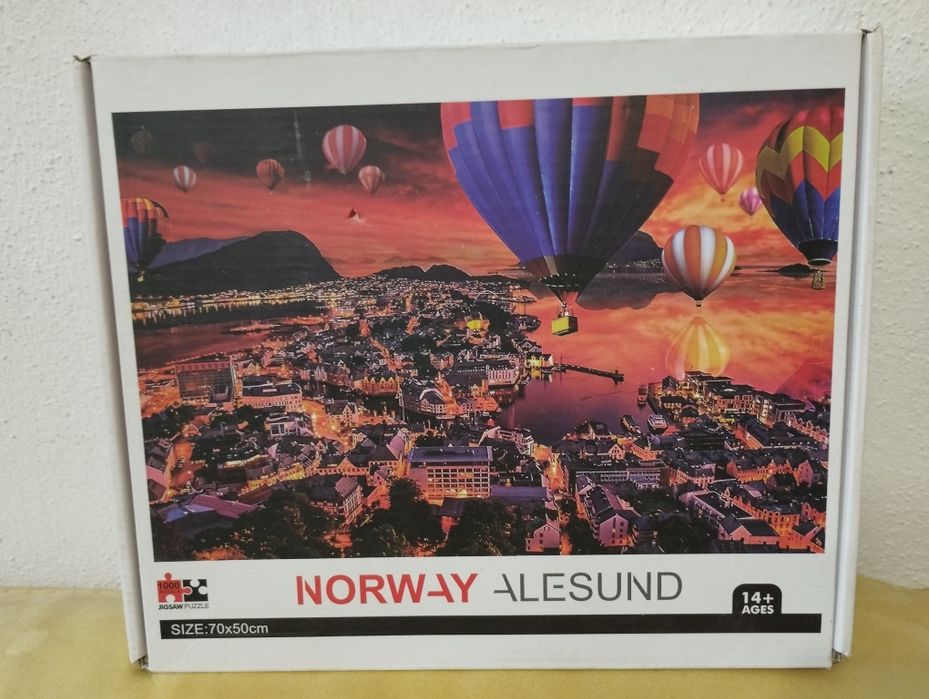 Нови големи пъзели 1000 части - два вида