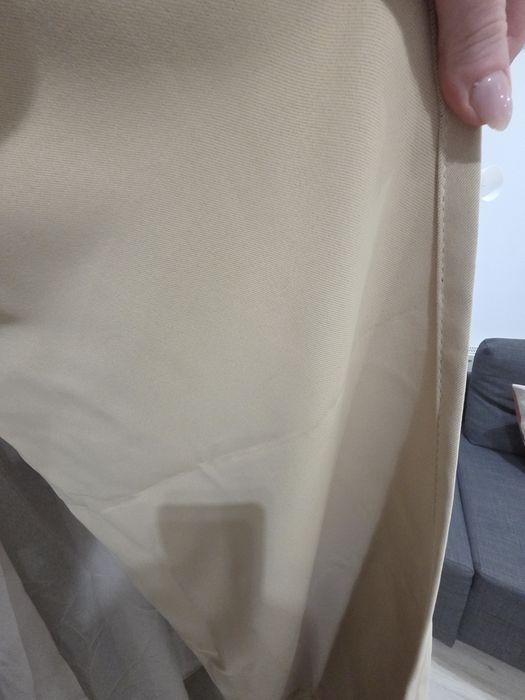 Draperii bej 2 bucati 140×220 înălțime