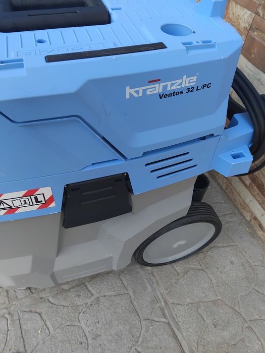 Прахосмукачка Kranzle Ventos 32 L/PC 3600Watt Контакт Тупалка Сухо Мокро Строителство