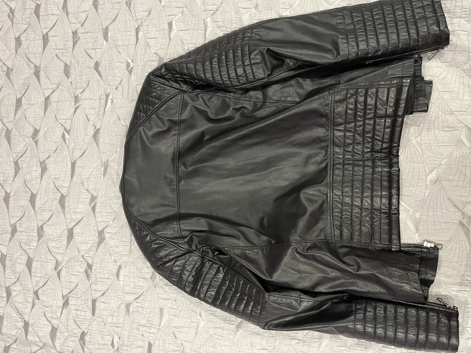 Кожено мъжко яке естествена кожа, размер М