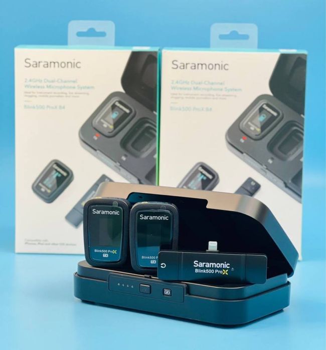 Saramonic blink 500,blink100 U2 b2+ mikrafon петличка iphone typce