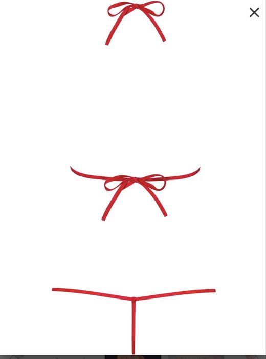 Body obsessive rosu marime s/m