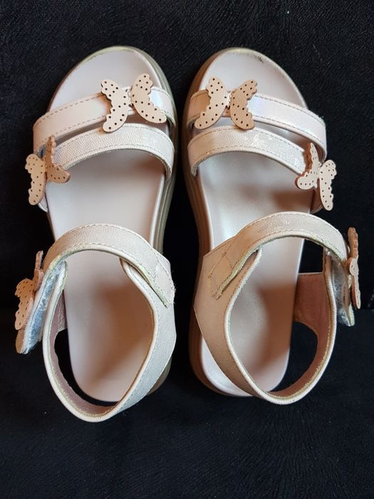 Детски сандали, розови, 28 номер, 17 см, Apawwa