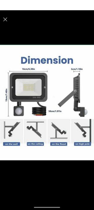 Led прожектор 30W