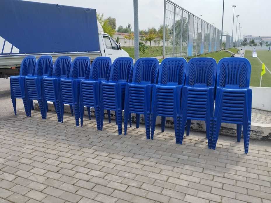 Prokat Plastmasa stol stul chini idishlar qozon oʻchoq Samovar Prakat