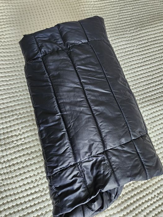 S Oliver Дамски Тъмно синьо пухкаво тънко яке, размер S. Много удобно